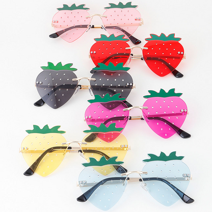 Summer Strawberry Sunglasses