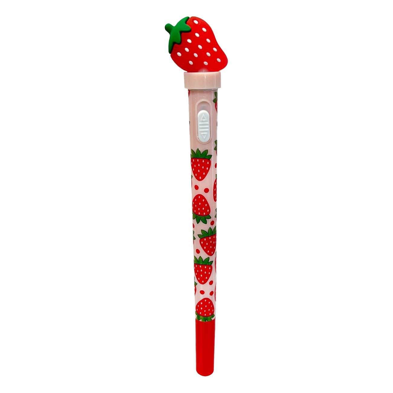 Strawberry Spinning Led Light-Up Pen