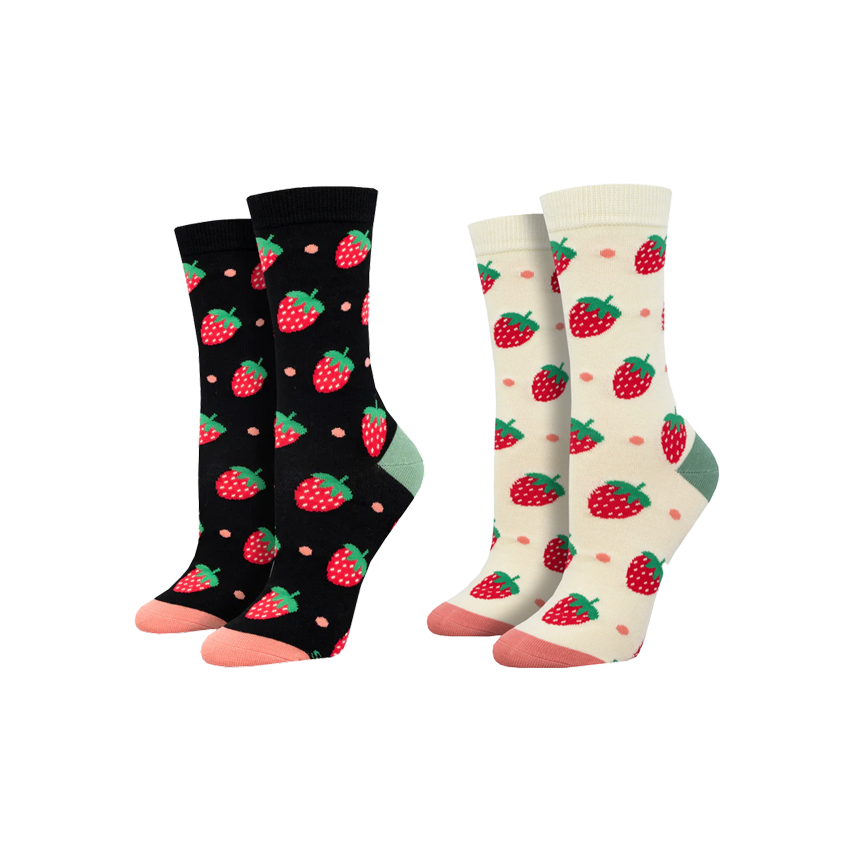 Strawberry Delight - Women's Socks