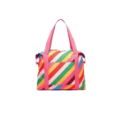 Getaway Weekender Bag Rainbow Stipe