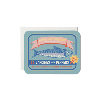 You're Stuck with Me Anniversary Card