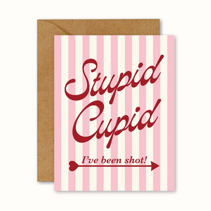 Stupid Cupid Valentine's Day Card