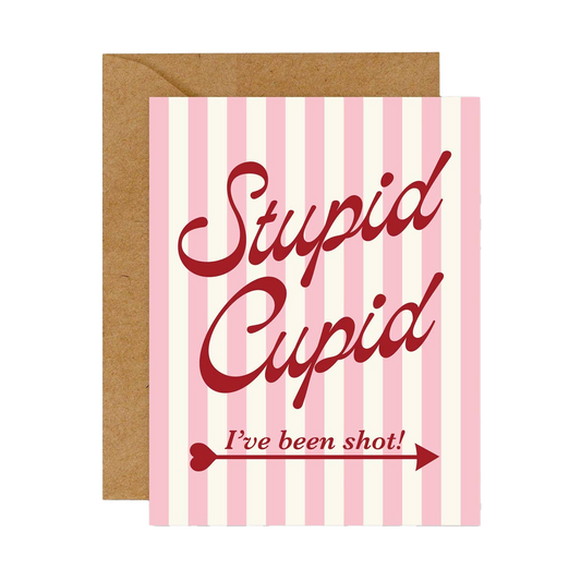 Stupid Cupid Valentine's Day Card