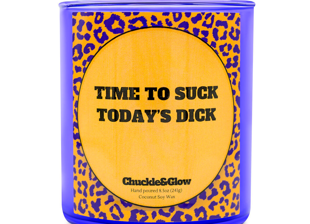 Time to Suck Today's Dick Candle