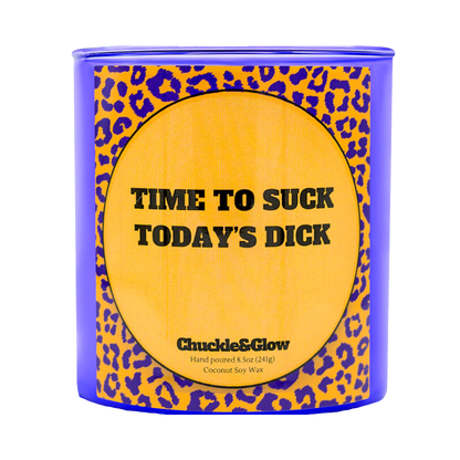 Time to Suck Today's Dick Candle