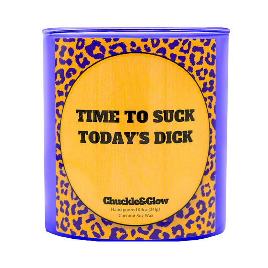 Time to Suck Today's Dick Candle