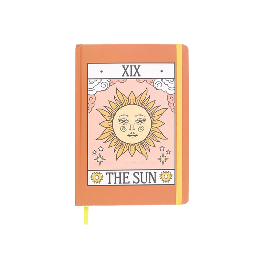 The Sun Vintage Tarot Card A5 Notebook