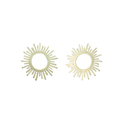 Sunburst Post Earrings