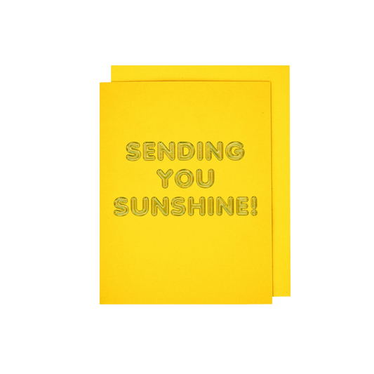 Sending You Sunshine Friendship Card