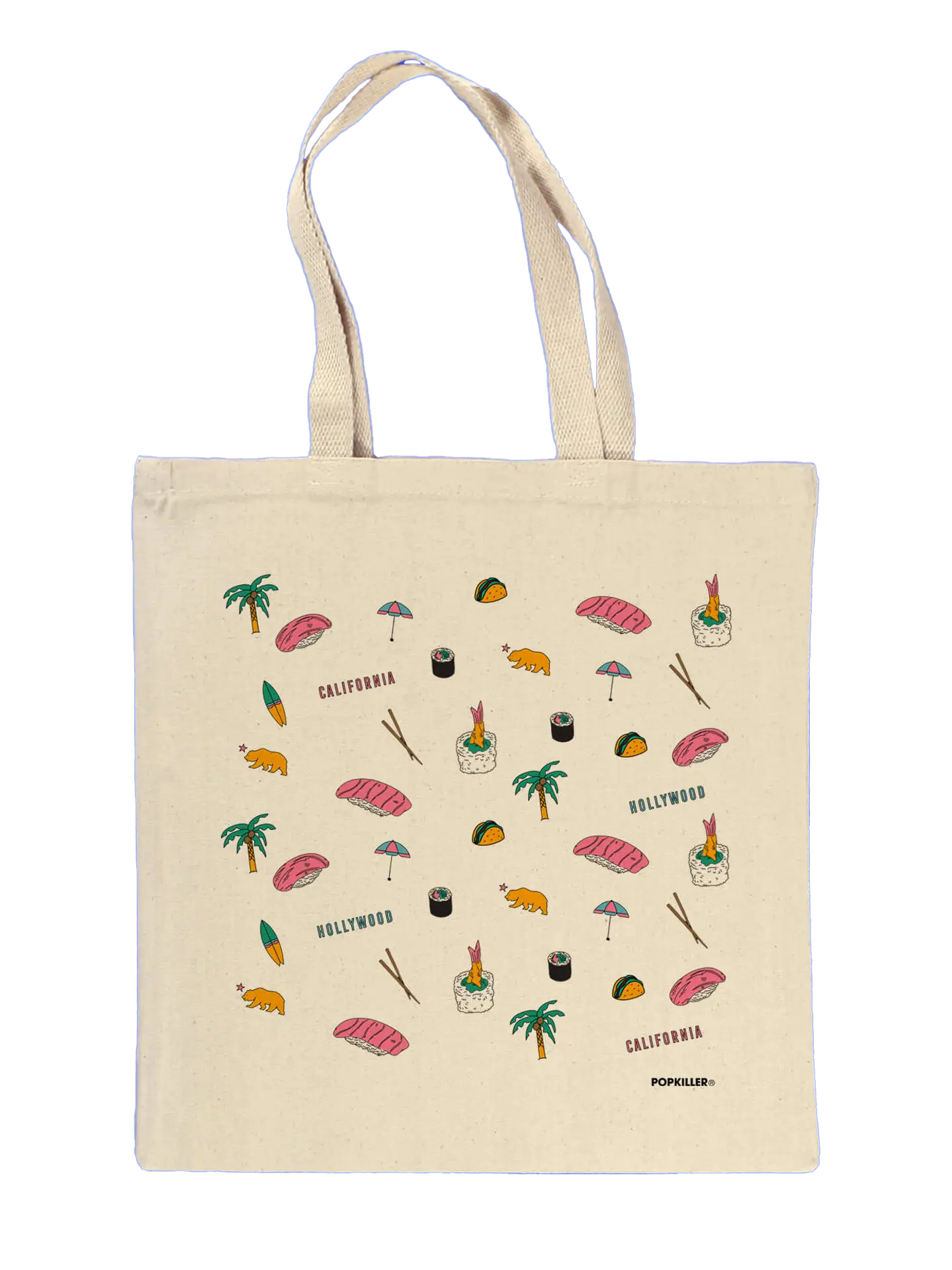 Pop Sushi and Tacos Tote Bag