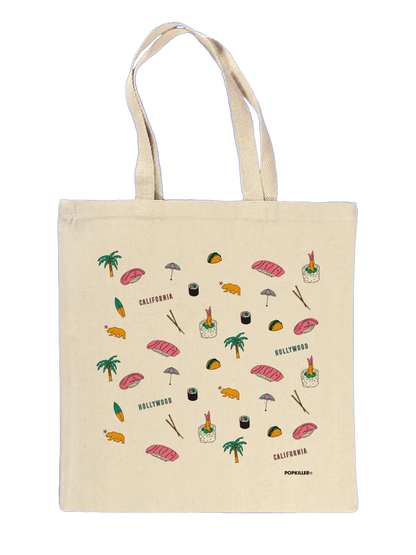 Pop Sushi and Tacos Tote Bag