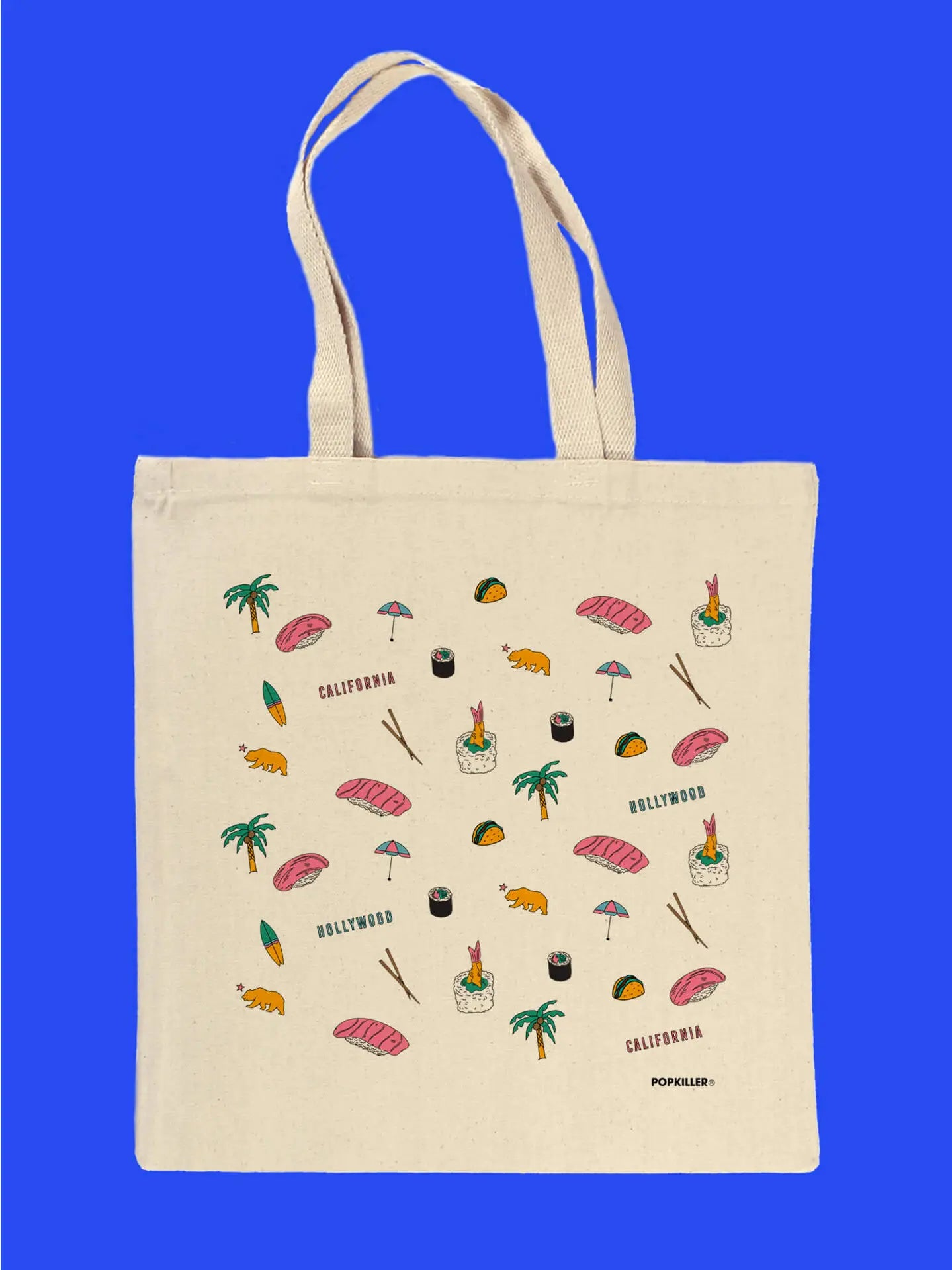 Pop Sushi and Tacos Tote Bag