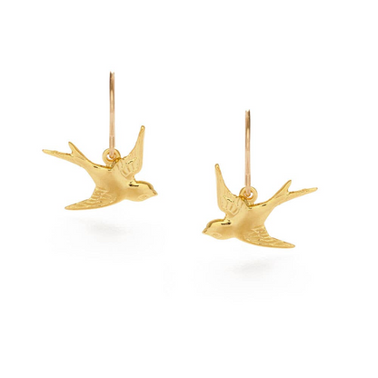 Swallow Bird Dangle Earrings