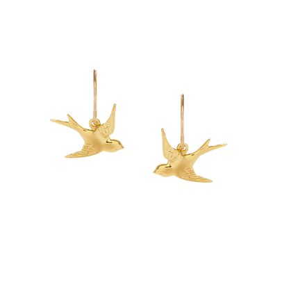 Swallow Bird Dangle Earrings