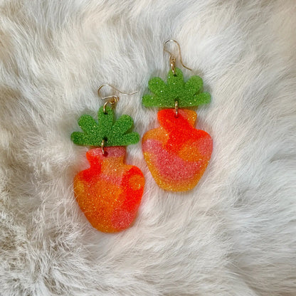 Citrus Swirl Simone Dangle Earrings