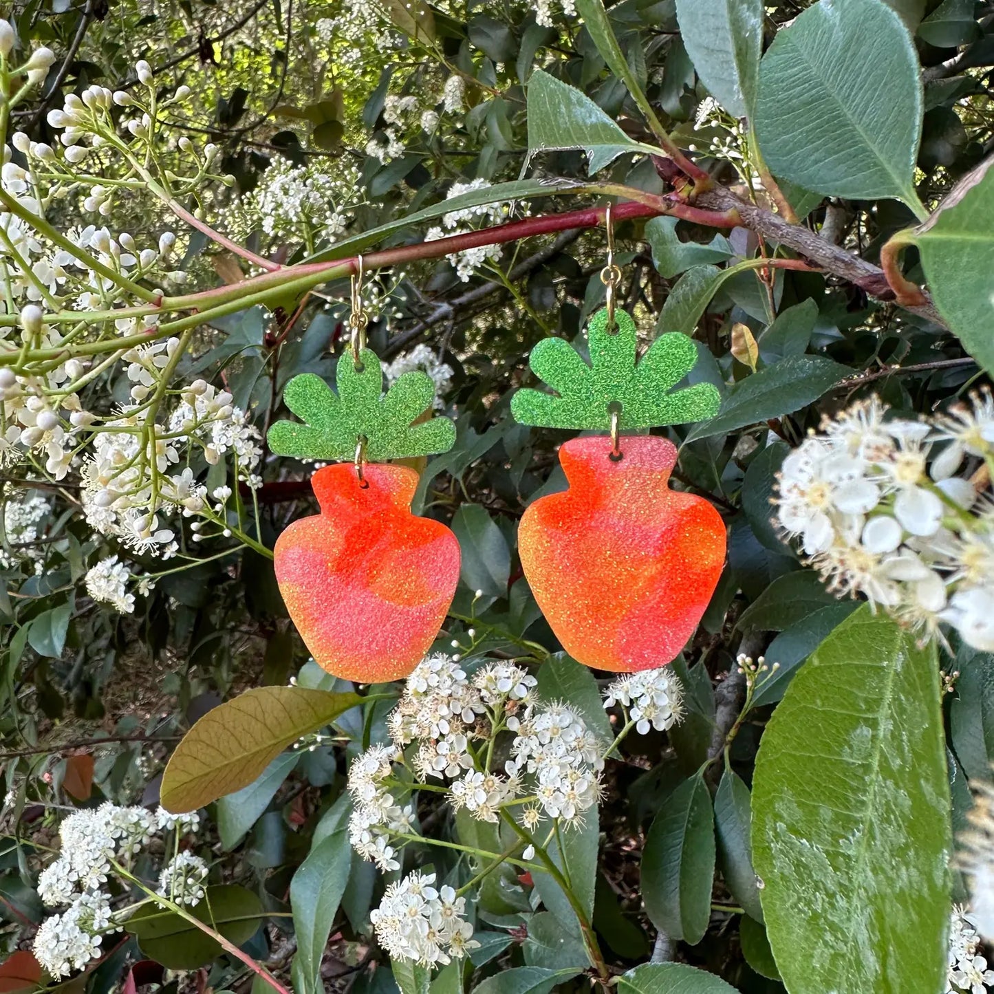 Citrus Swirl Simone Dangle Earrings