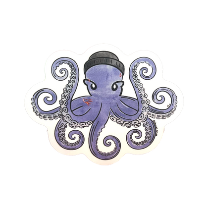 Large Tako the Octo Sticker
