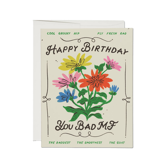 The Baddest Birthday Card