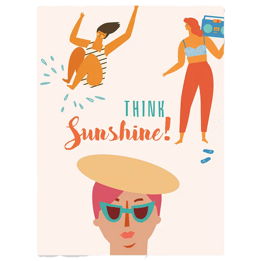 Think Sunshine Birthday Card