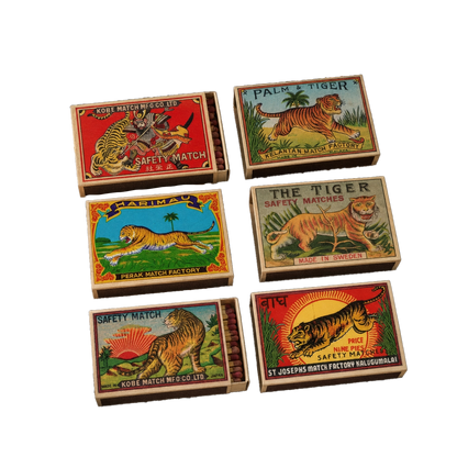 Tiger Mini Matchbox