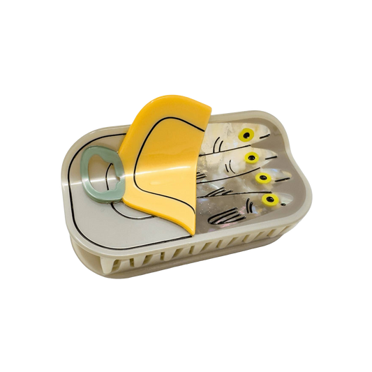 Large Tinned Fish Hair Claw Clip