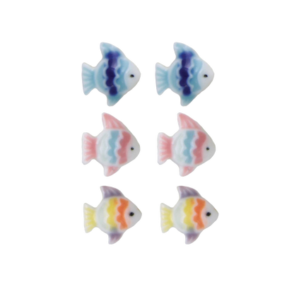 Tiny Tropical Fish Post Earrings
