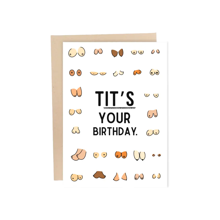 Tit's Your Birthday Card
