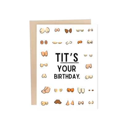 Tit's Your Birthday Card