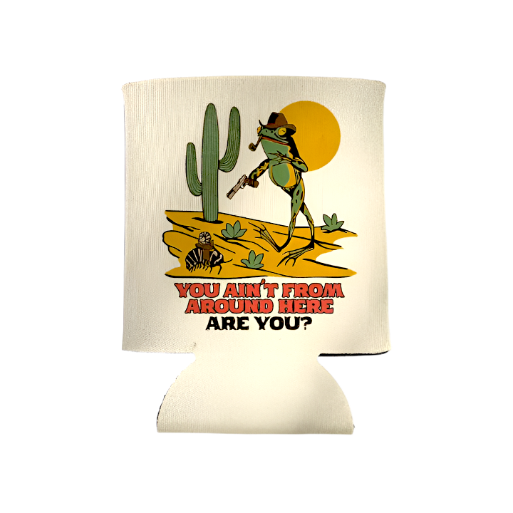 Toad Cowboy Koozie