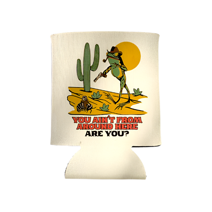 Toad Cowboy Koozie