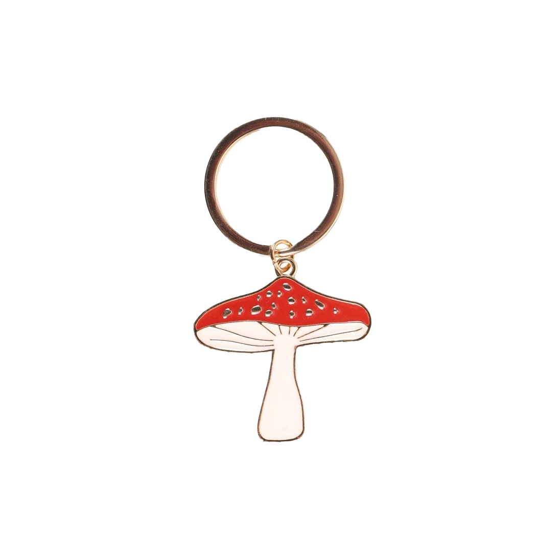 Lucky Toadstool Keyring