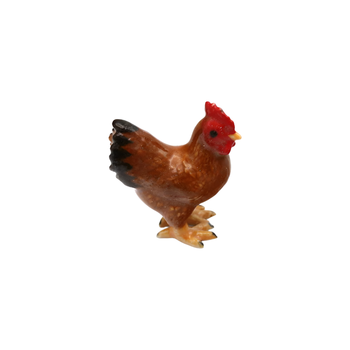 "Toby" Red Hen Porcelain Miniature