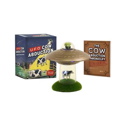 UfO Cow Abduction Toy with Light and Sound