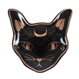 Black Cat Mystic Ceramic Trinket