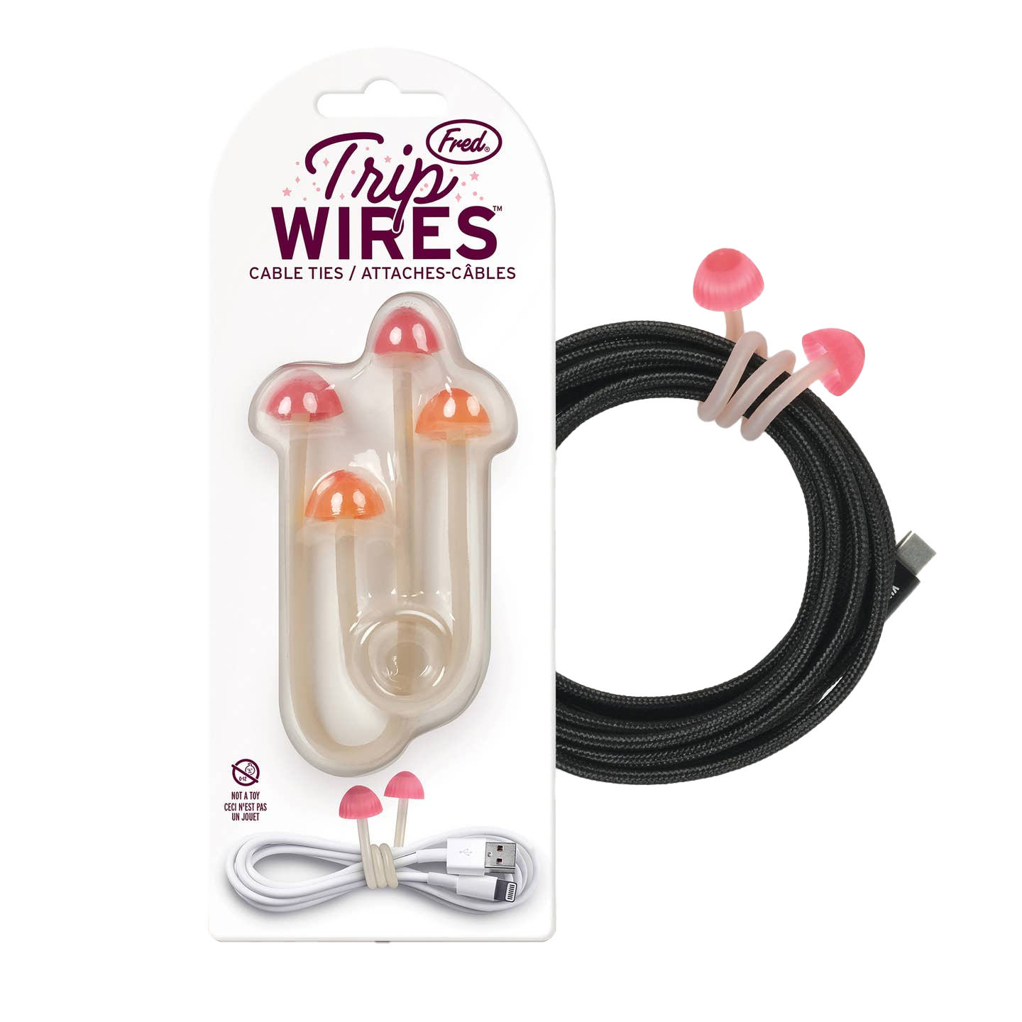 Trip Wires - Mushroom Cable Ties