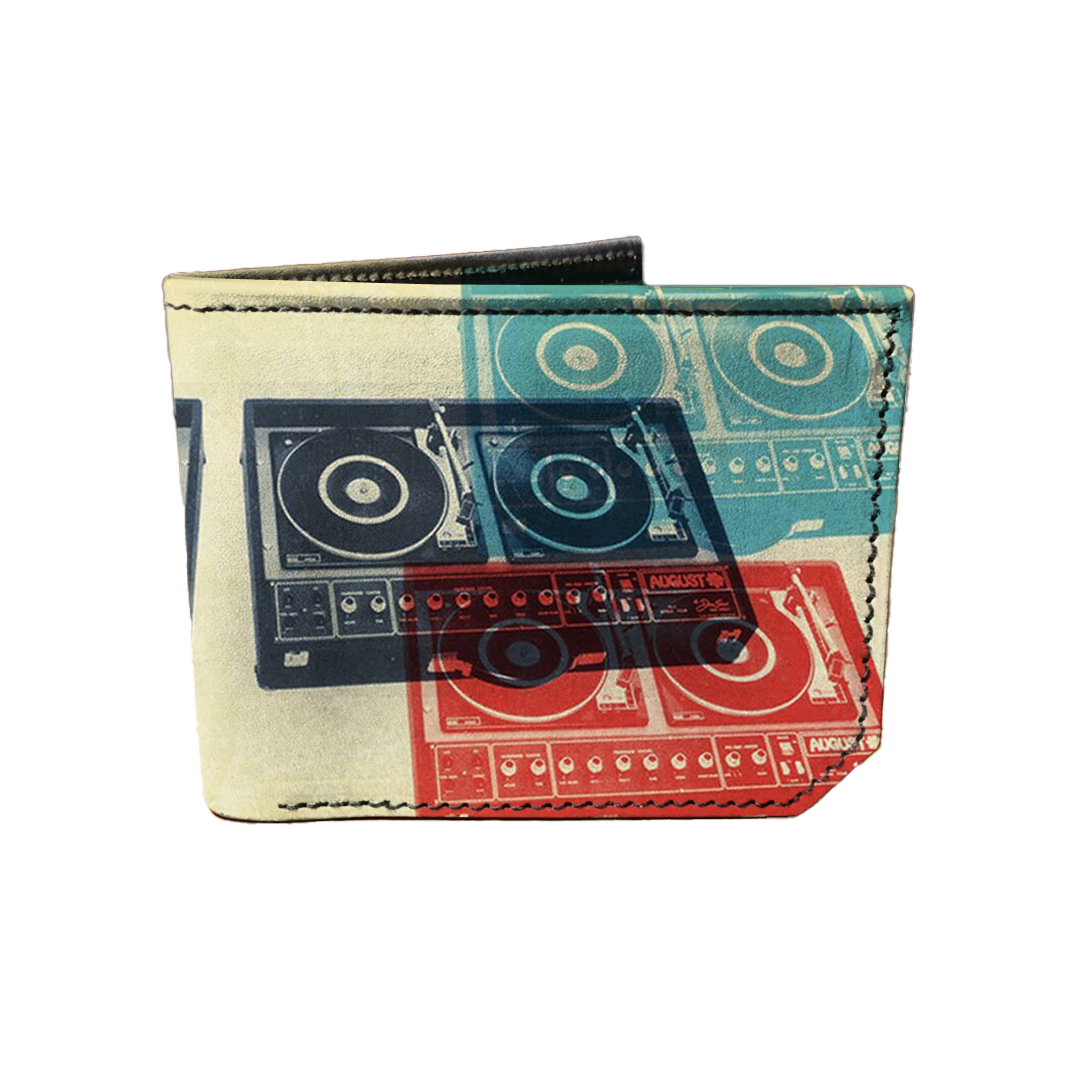 Turntables - Spectrum Leather Wallet