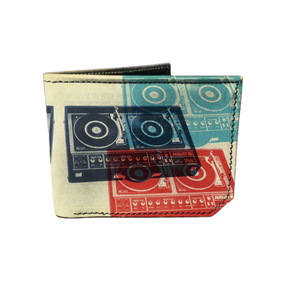 Turntables - Spectrum Leather Wallet