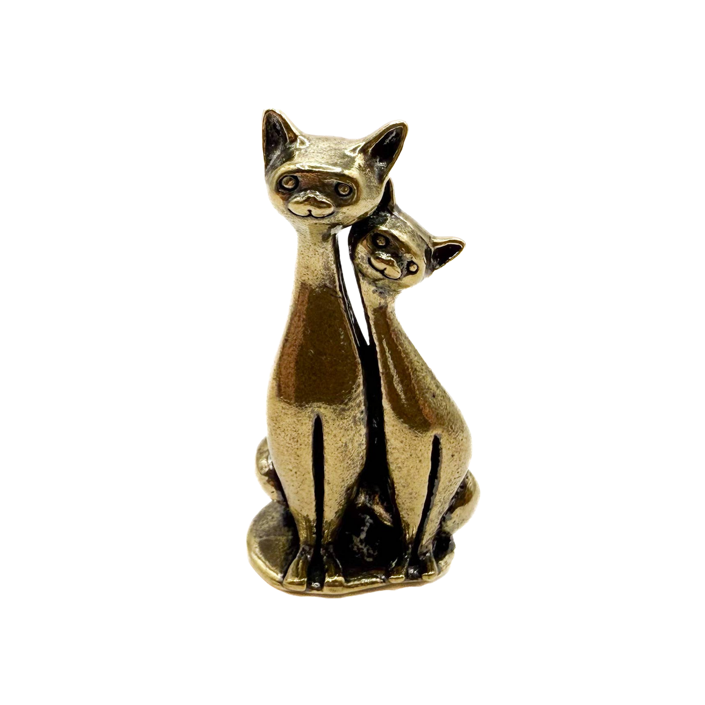 Brass Twin Cats