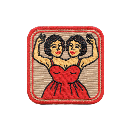 Conjoined Hilton Twins Circus Patch