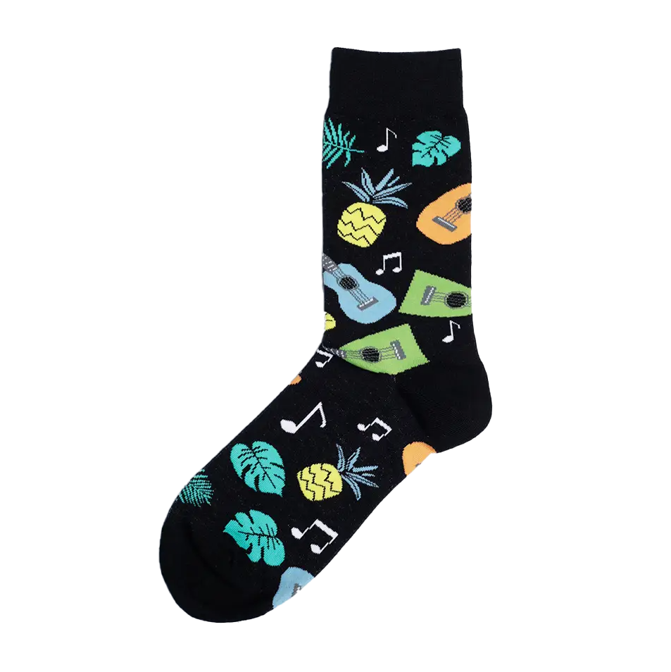 Tropical Ukulele - Men's Socks