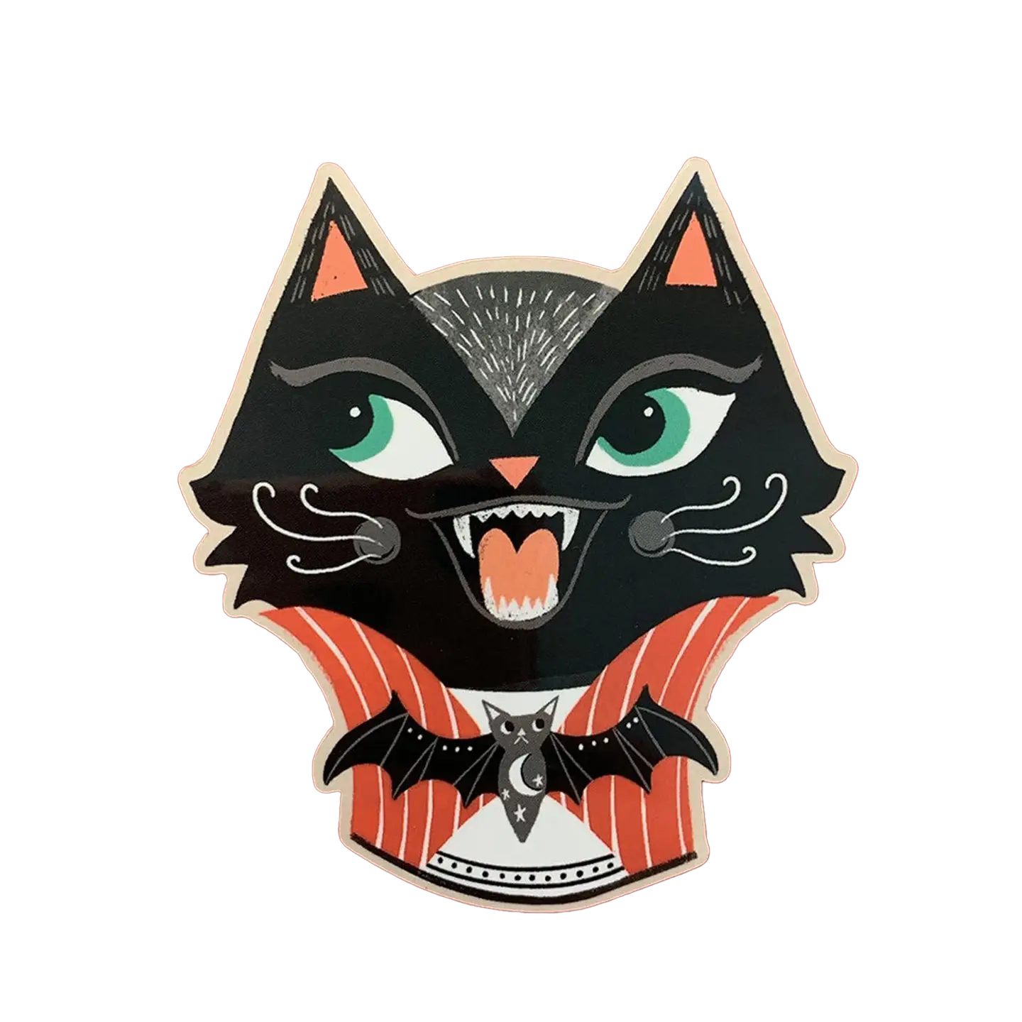 Vampire Cat Sticker