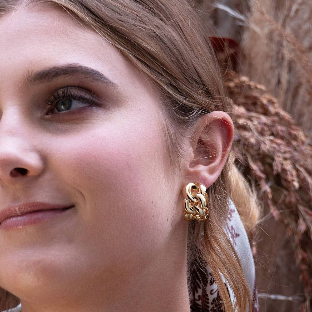 Vintage Chain Link Hoops