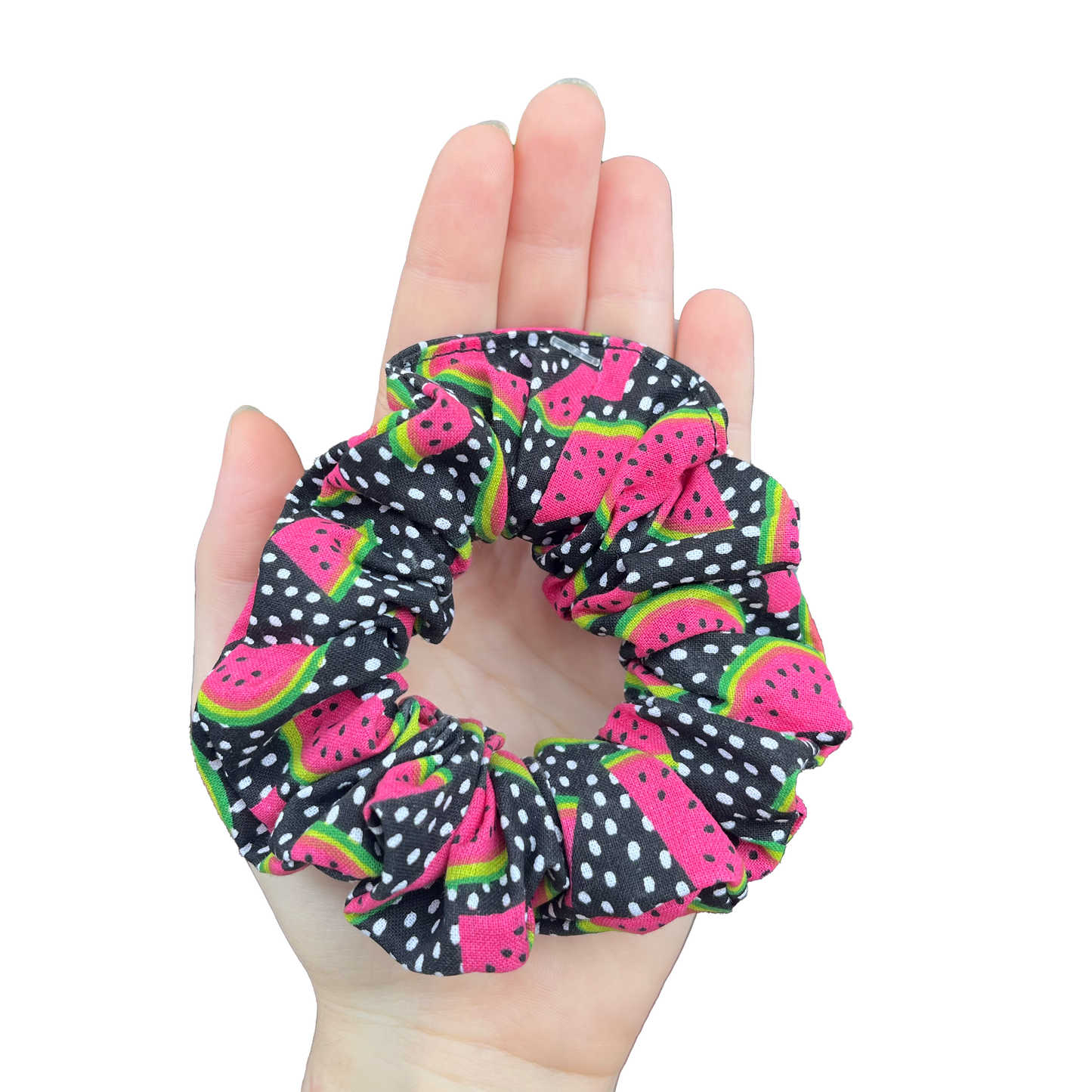 Summer Watermelon Handmade Scrunchy