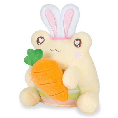 Carrot Lovin' Bunny Wawa Frog Plush