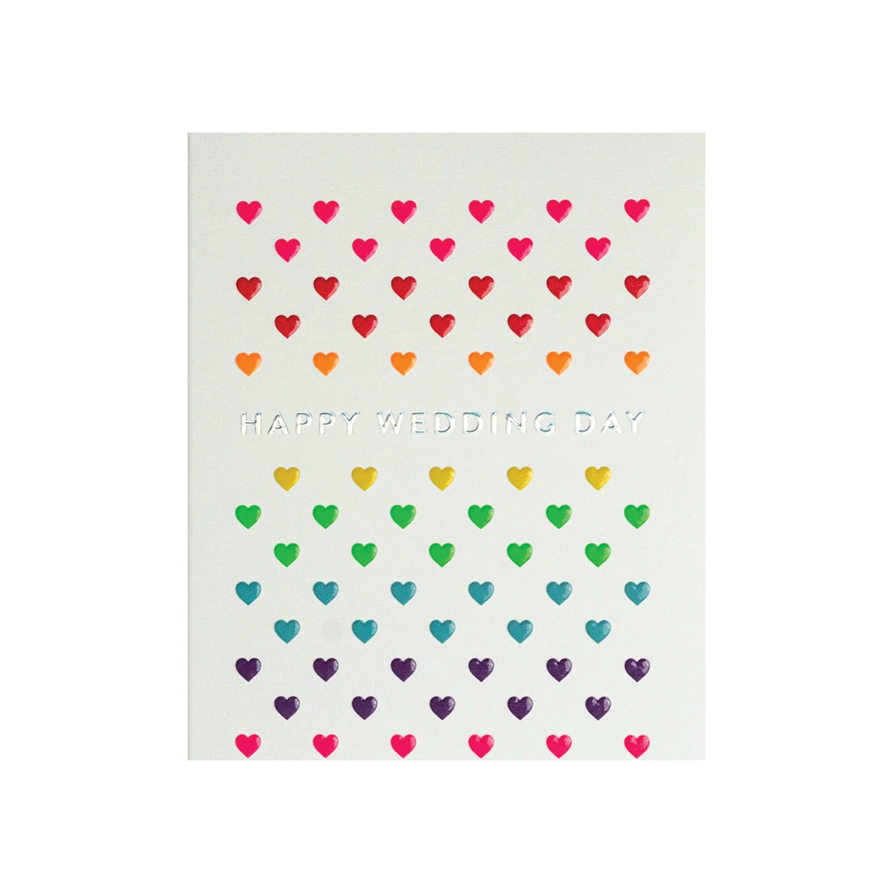 Wedding Day Hearts Card