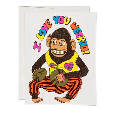 Weirdo Love Greeting Card