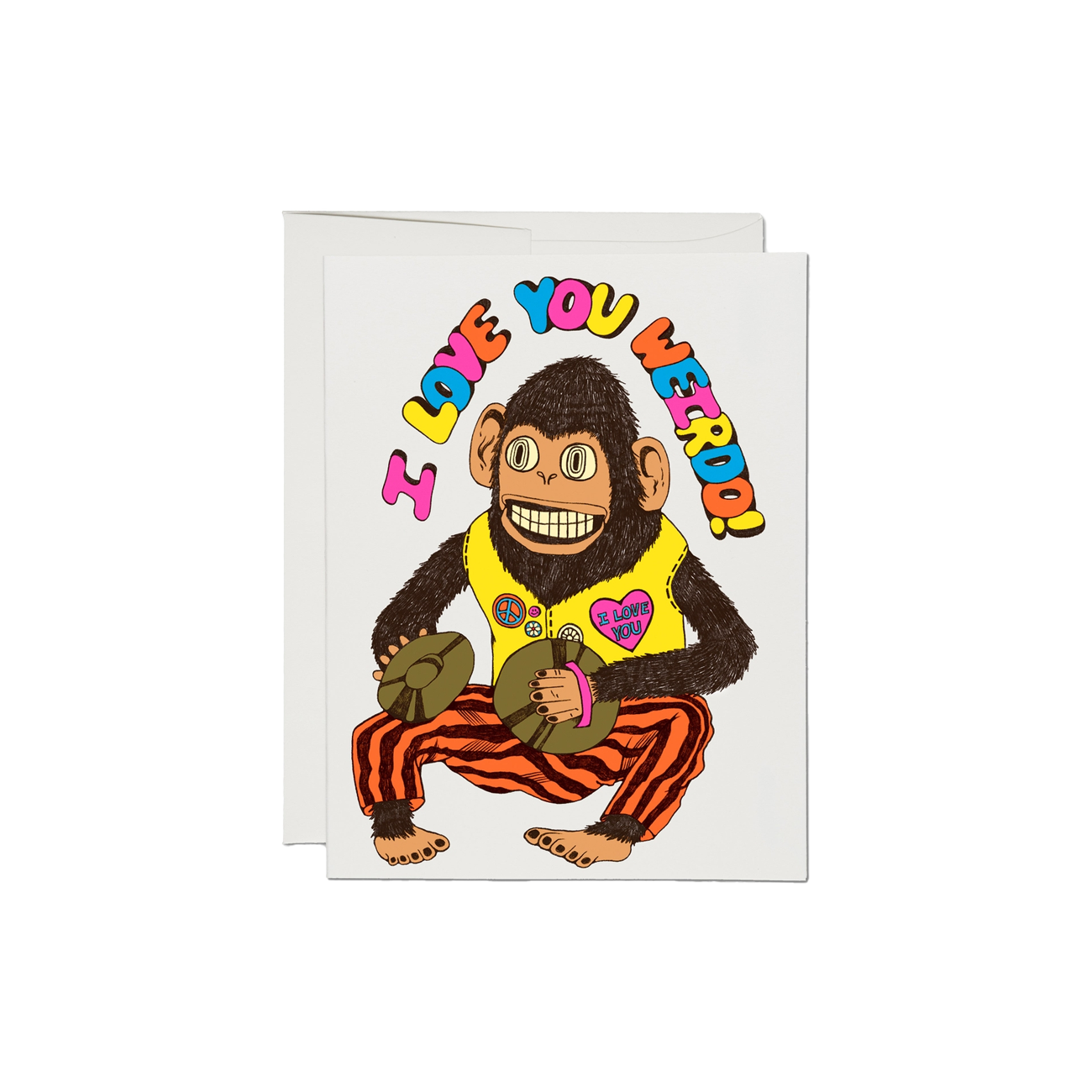 Weirdo Love Greeting Card