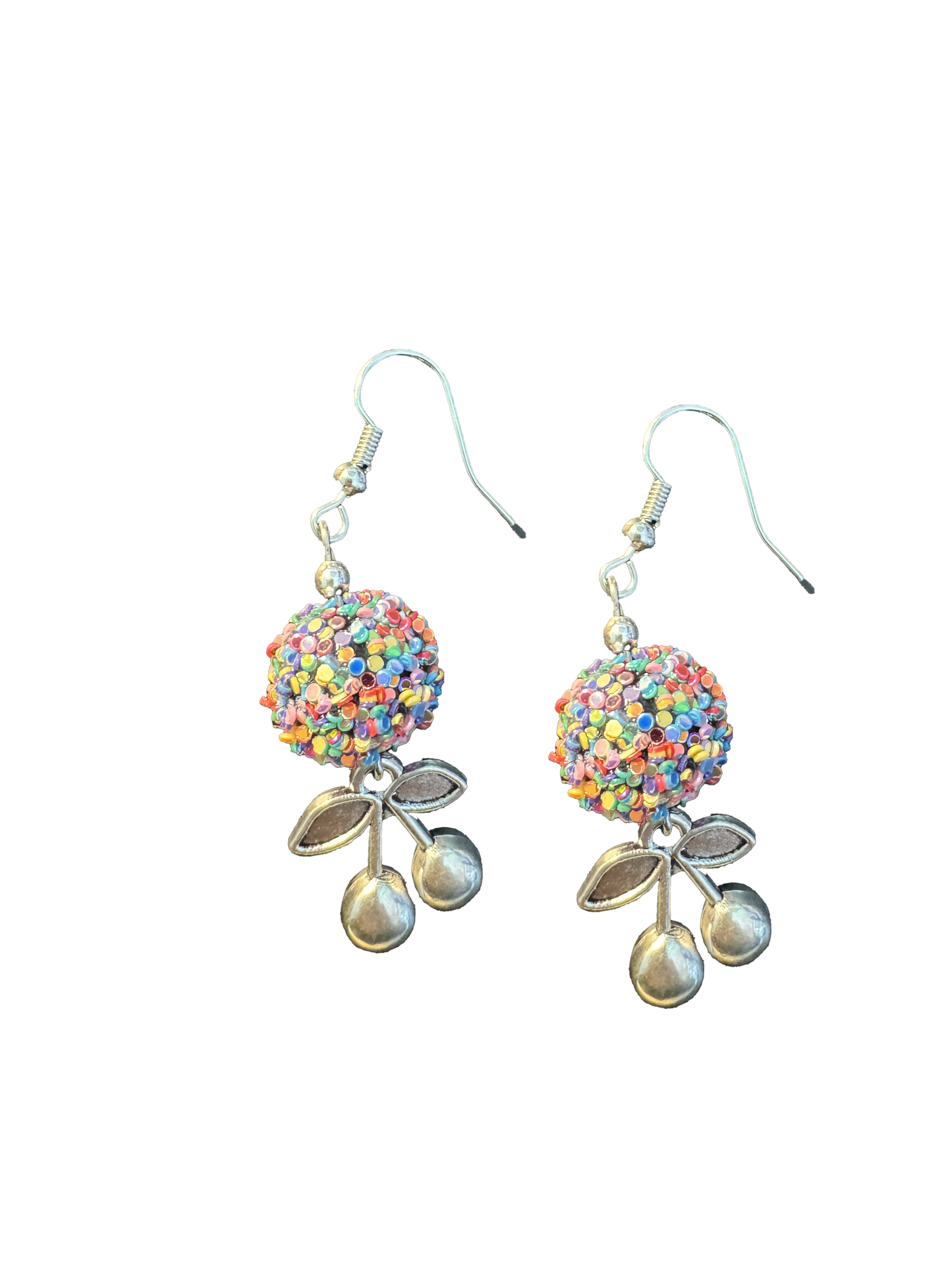 Whimsical Cherry Earrings