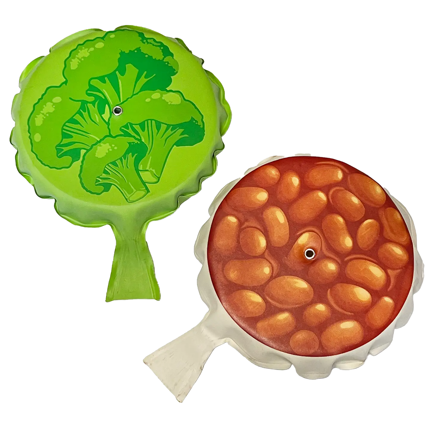 Broccoli & Baked Beans Whoopee Cushions
