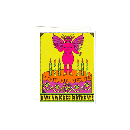 Wicked Birthday Card